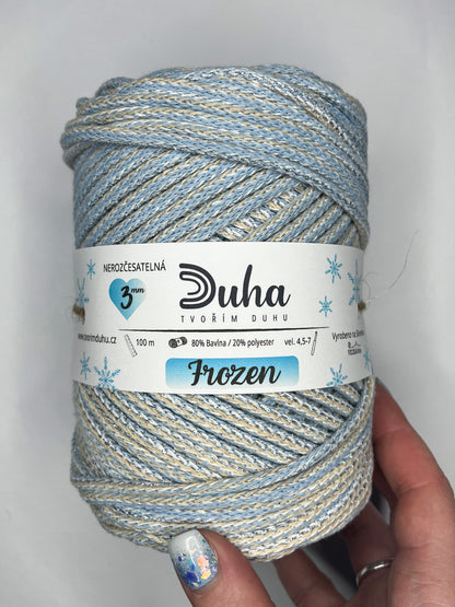 Výhodný balíček všech barev 🌈🌸❄️- Duhová příze 3 mm (nerozčesatelná)