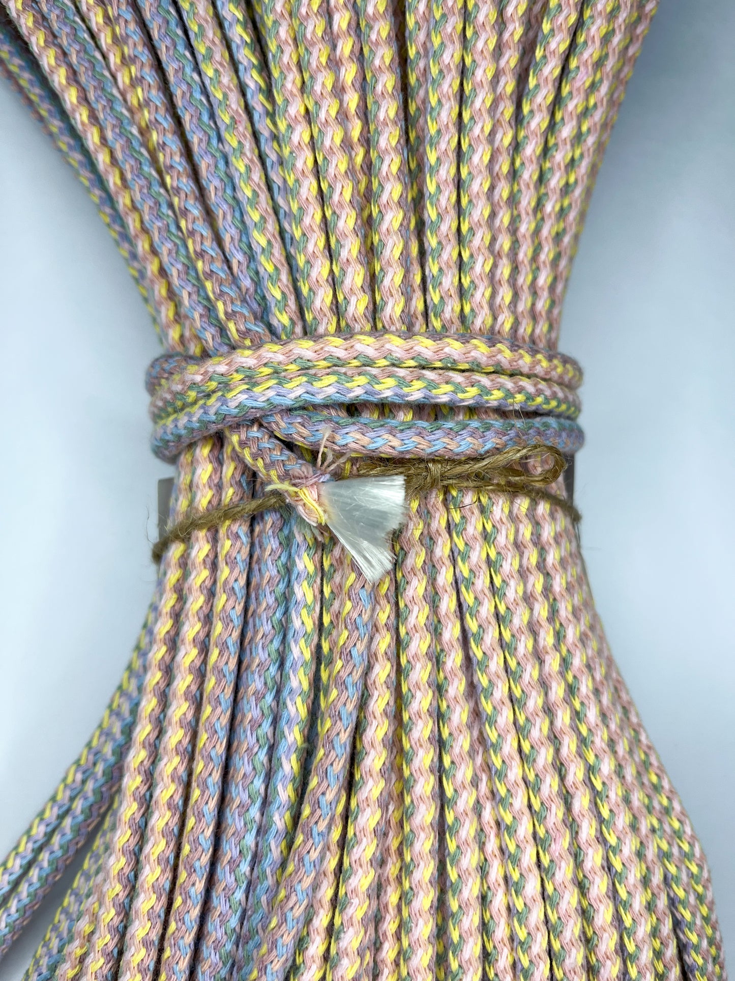 Duhová šňůra NA ŠITÍ 6 mm - 🌈 PASTELKA