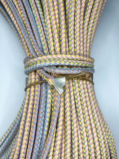 Duhová šňůra NA ŠITÍ 6 mm - 🌈 PASTELKA