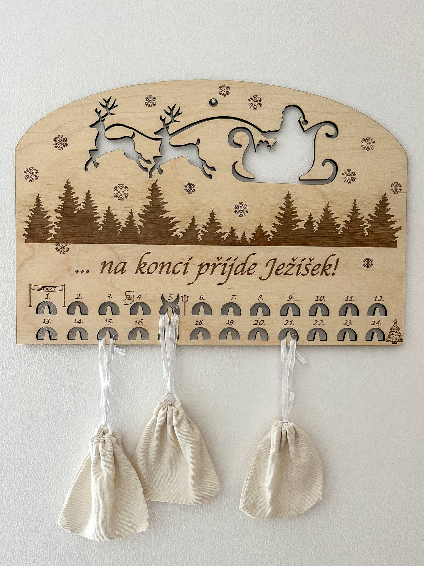 Kreativní sada - Adventní kalendář