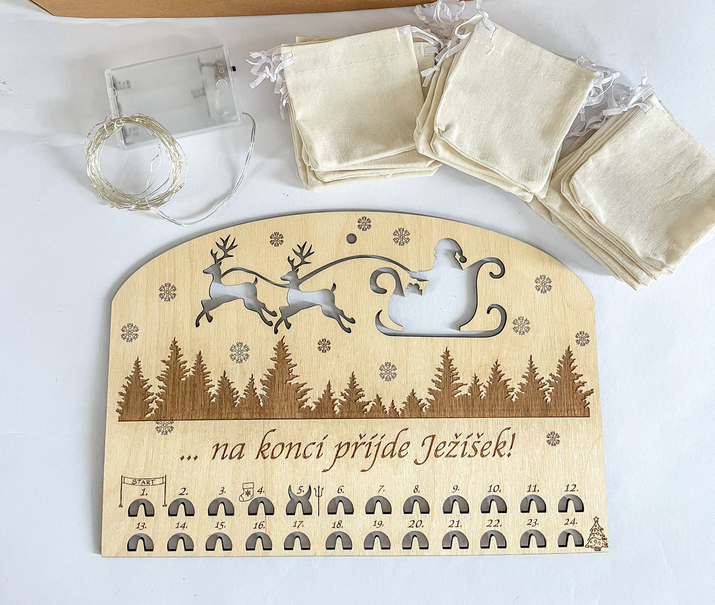 Kreativní sada - Adventní kalendář