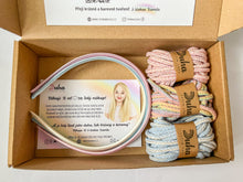 Načíst obrázek do prohlížeče Galerie, Kreativní DIY set - Macramé čelenka (pro výrobu 3 Ks)
