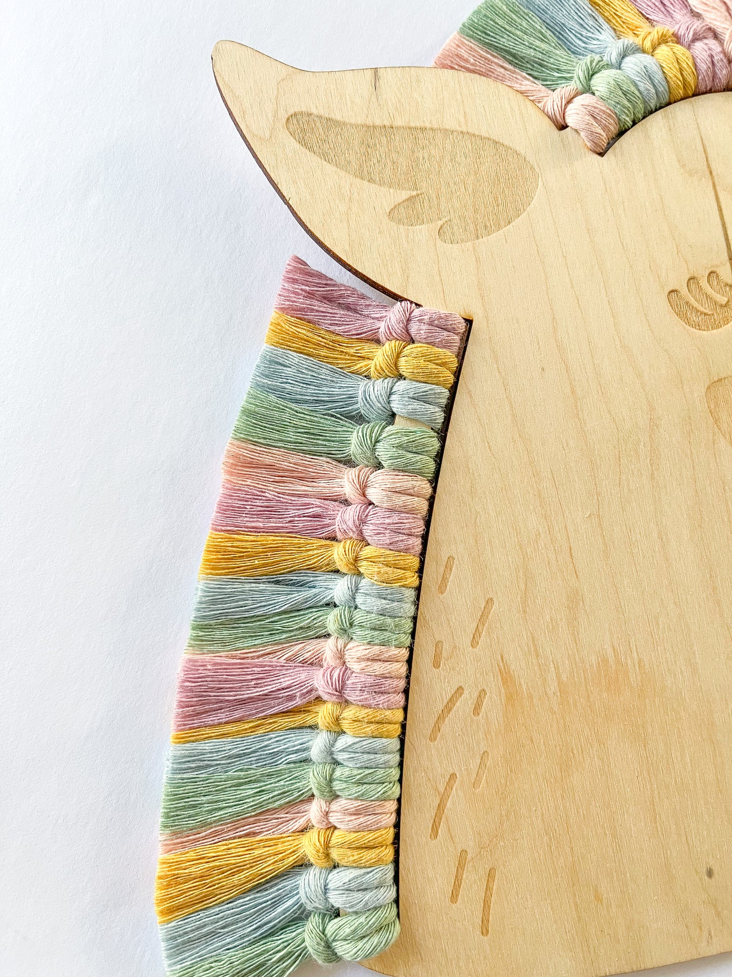 Kreativní sada - Macramé Jednorožec