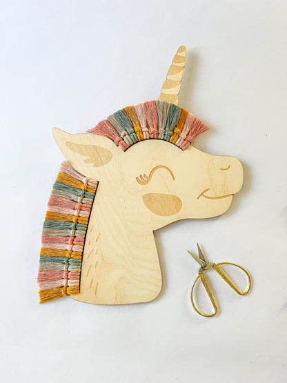 Kreativní sada - Macramé Jednorožec