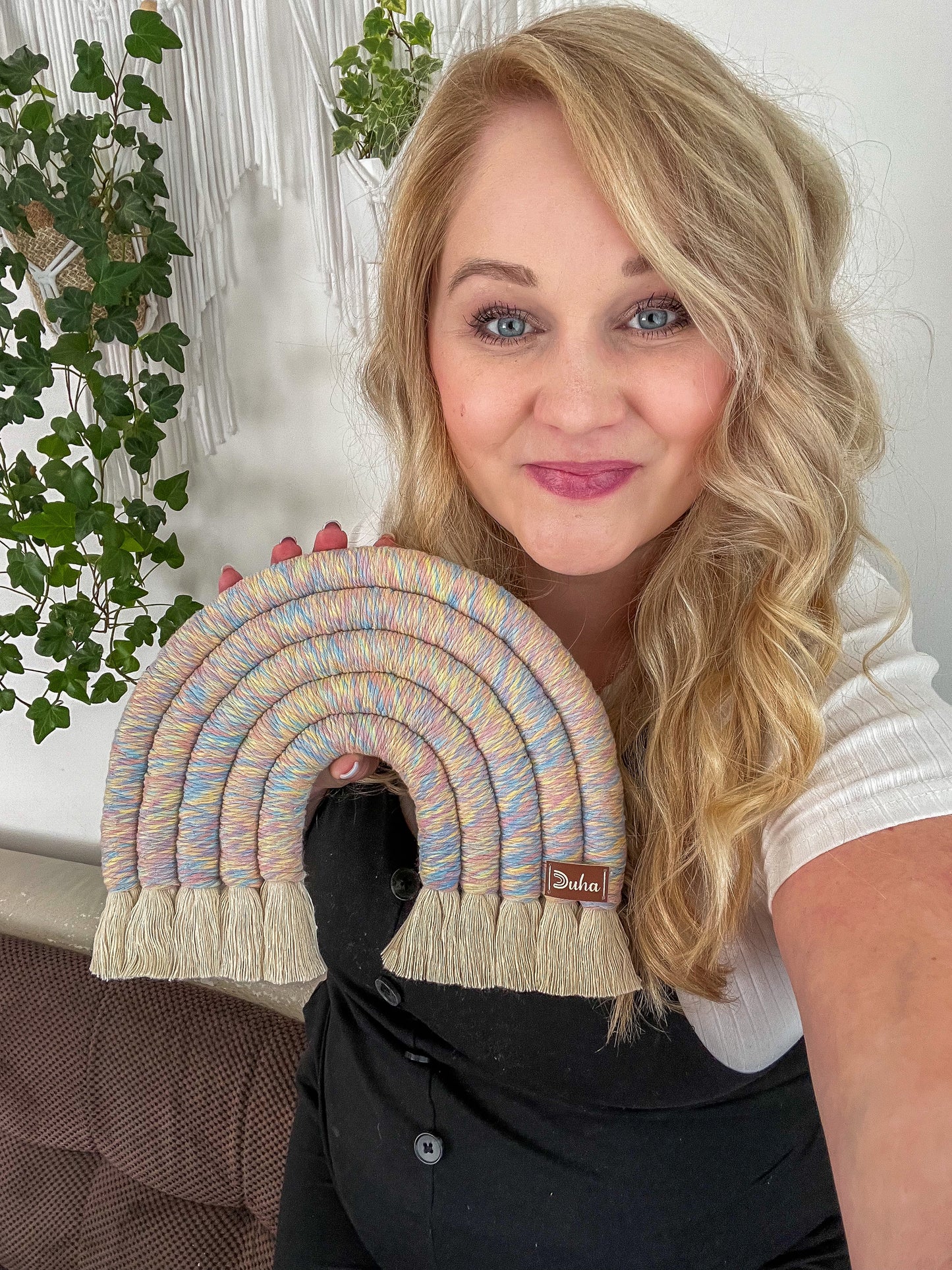 Macramé duha PASTELKA (Novinka)