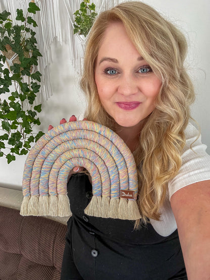 Macramé duha PASTELKA (Novinka)