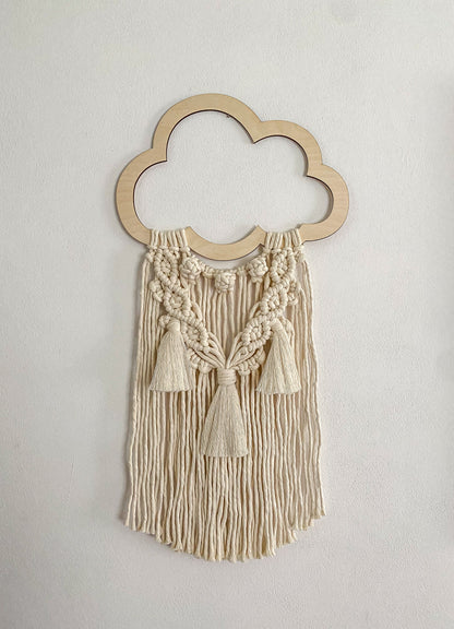 Dřevěný mrak - 30 cm