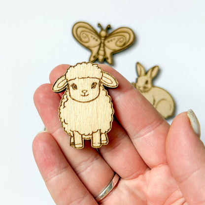 Dřevěné velikonoční ozdoby