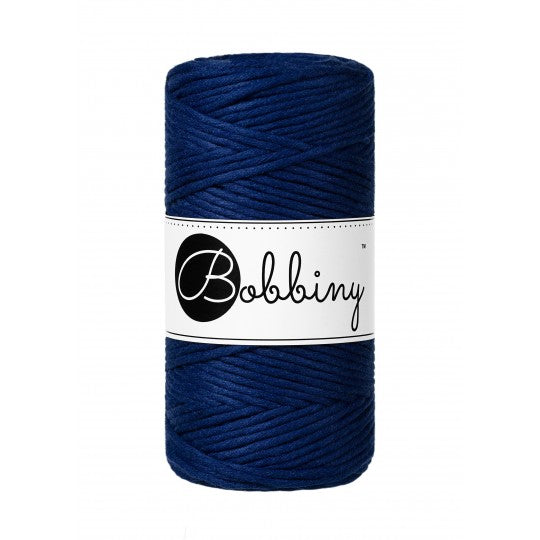 Bobbiny macramé 3 mm regular (rozčesatelná)
