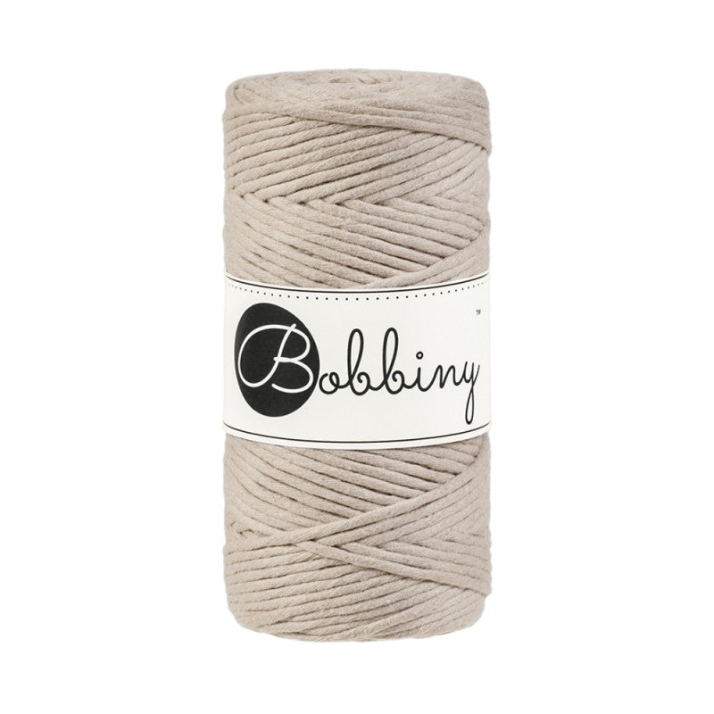 Klubíčko 10/20 m Bobbiny macramé 3 mm regular (rozčesatelná)