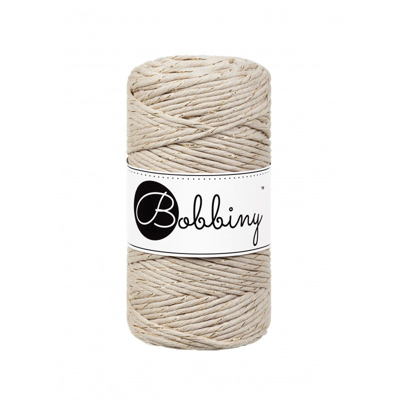Klubíčko 10/20 m Bobbiny macramé 3 mm regular (rozčesatelná)