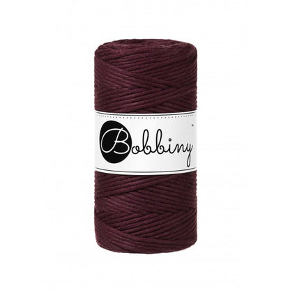 Bobbiny macramé 3 mm regular (rozčesatelná)