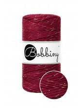 Načíst obrázek do prohlížeče Galerie, Klubíčko 10/20 m - Bobbiny macramé 3 mm regular - GOLDEN verze (se zlatou nitkou)
