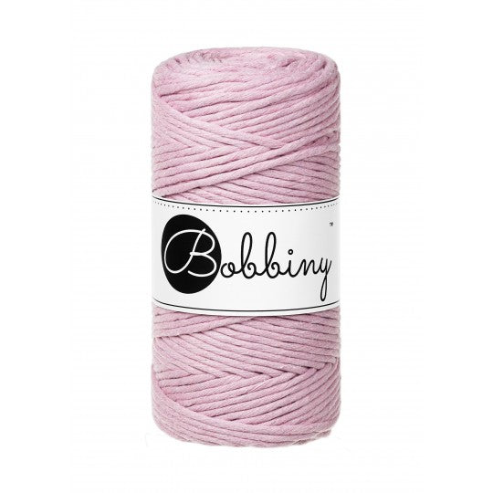 Klubíčko 10/20 m Bobbiny macramé 3 mm regular (rozčesatelná)