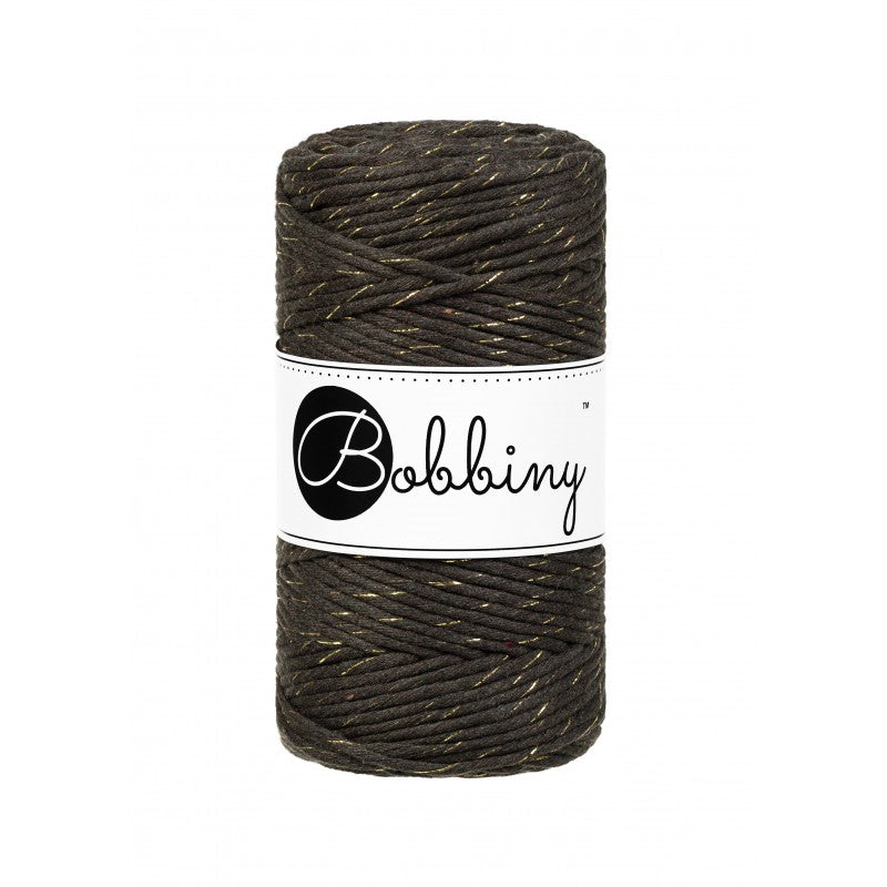 Bobbiny macramé 3 mm regular (rozčesatelná)