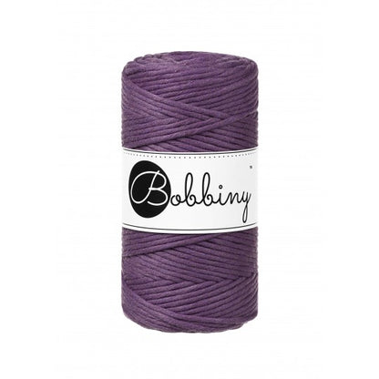 Bobbiny macramé 3 mm regular (rozčesatelná)