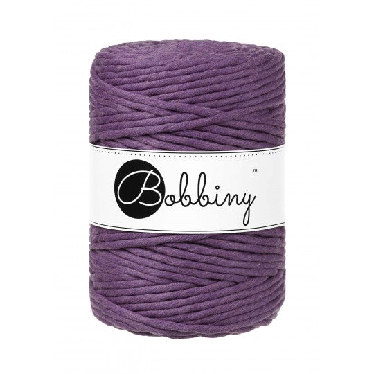 Bobbiny macramé XXL 5 mm regular (rozčesatelná)