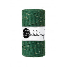 Načíst obrázek do prohlížeče Galerie, Klubíčko 10/20 m - Bobbiny macramé 3 mm regular - GOLDEN verze (se zlatou nitkou)
