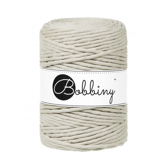 Bobbiny macramé XXL 5 mm regular (rozčesatelná)