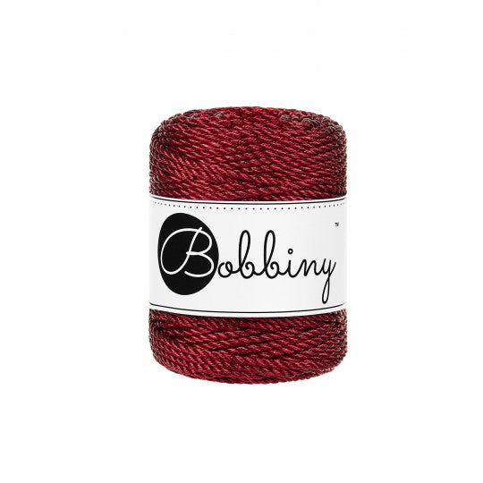 Bobbiny macramé 3PLY 3 mm regular (rozčesatelná)