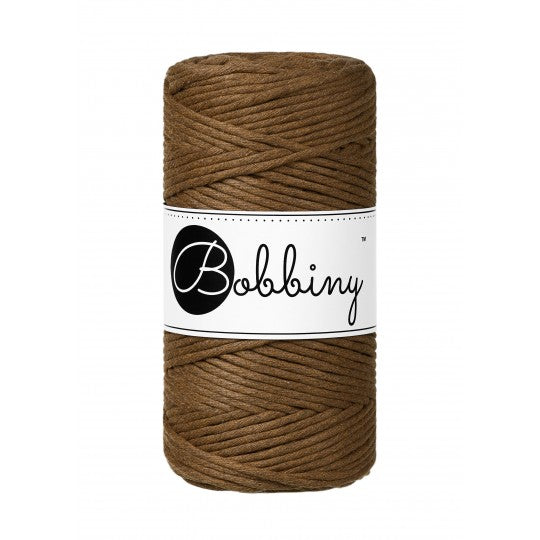 Bobbiny macramé 3 mm regular (rozčesatelná)