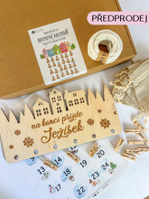 Načíst obrázek do prohlížeče Galerie, DOPRODEJ - Kreativní set - Adventní kalendář
