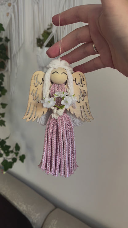 Duhová příze 3 mm - 🌸 POUPĚNKA (nerozčesatelná)