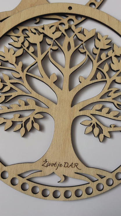 Dřevěný STROM ŽIVOTA k dotvoření