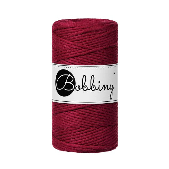 Klubíčko 10/20 m Bobbiny macramé 3 mm regular (rozčesatelná)