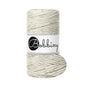 Klubíčko 10/20 m - Bobbiny macramé 3 mm regular - GOLDEN verze (se zlatou/stříbrnou nitkou/rozčesatelná)