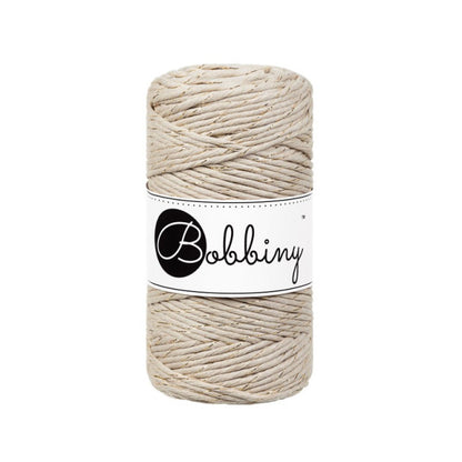 Klubíčko 10/20 m - Bobbiny macramé 3 mm regular - GOLDEN verze (se zlatou nitkou, rozčesatelná))