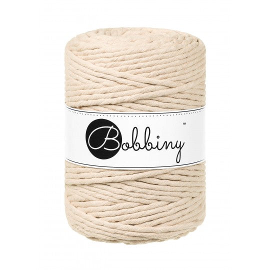 Bobbiny macramé XXL 5 mm regular (rozčesatelná)