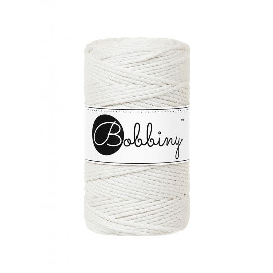 Bobbiny macramé 3PLY 3 mm regular (rozčesatelná)