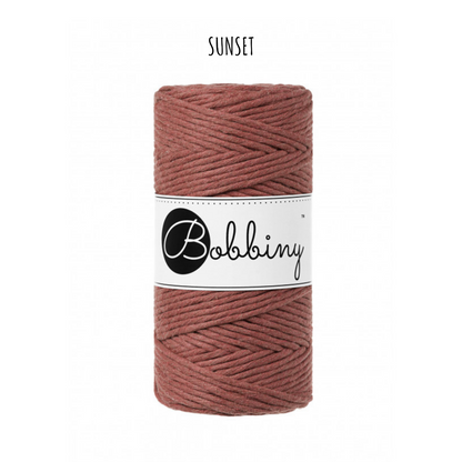 Klubíčko 10/20 m Bobbiny macramé 3 mm regular (rozčesatelná)