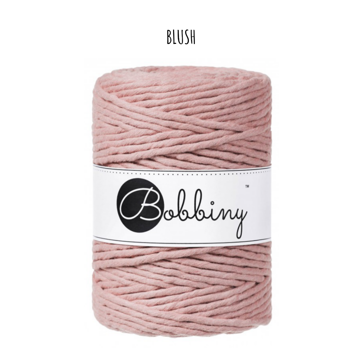 Návin 10/20 m - Bobbiny Macramé XXL 5 mm regular (rozčesatelná)