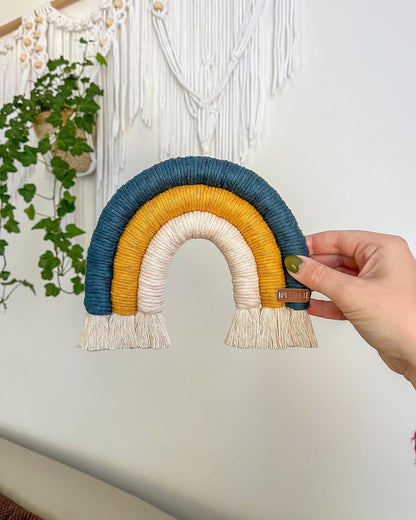 Kreativní sada - Malá Macramé Duha (více barevných kombinací)