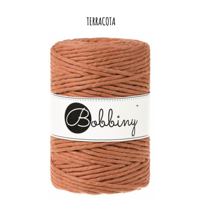 Bobbiny macramé XXL 5 mm regular (rozčesatelná)