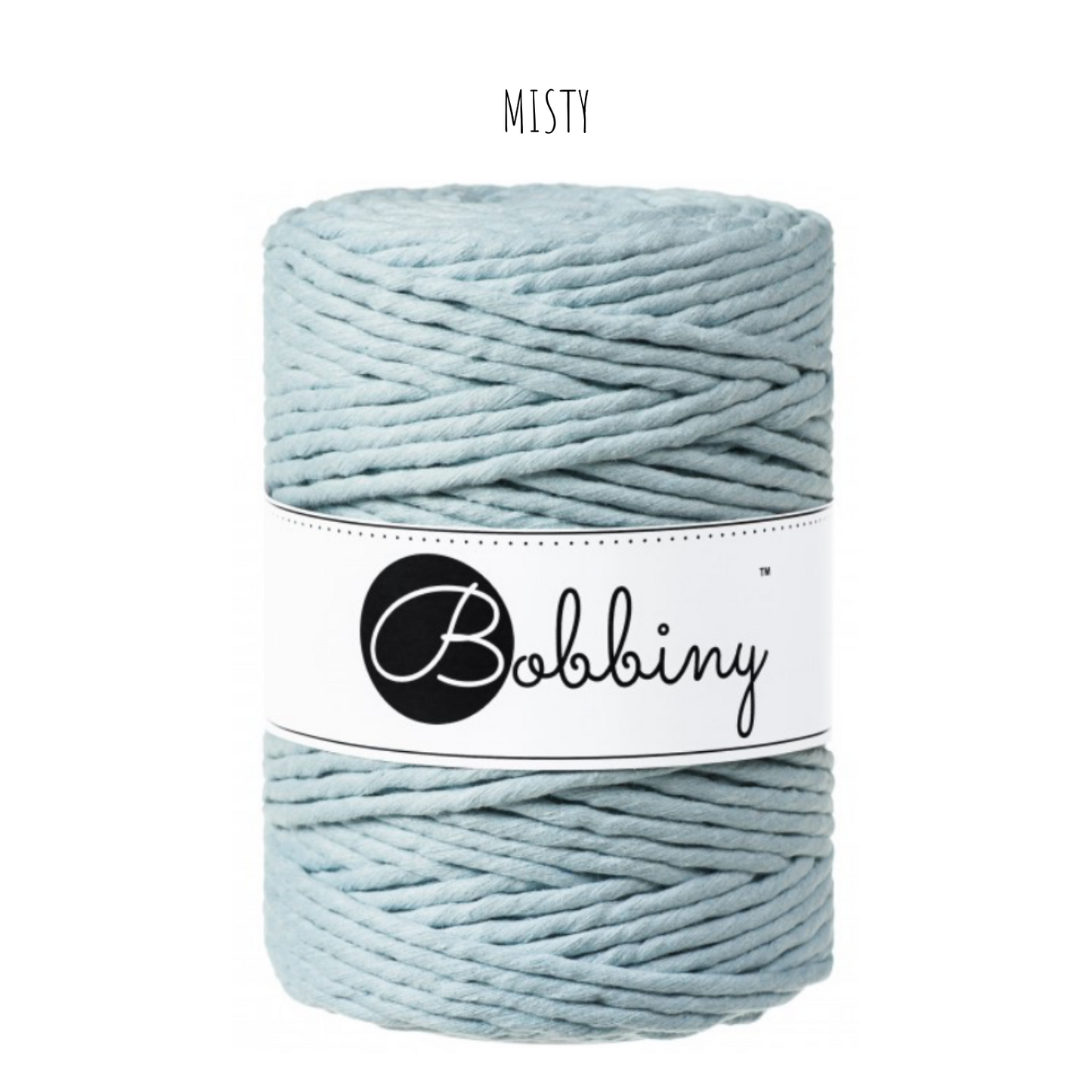 Bobbiny macramé XXL 5 mm regular (rozčesatelná)