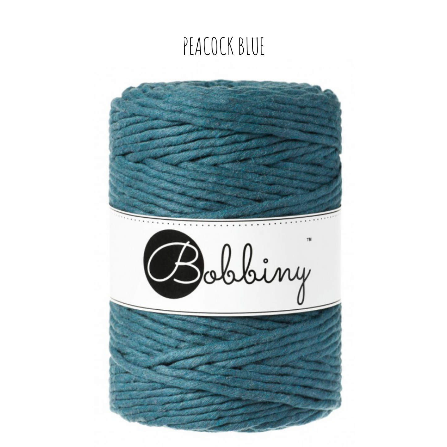 Bobbiny macramé XXL 5 mm regular (rozčesatelná)
