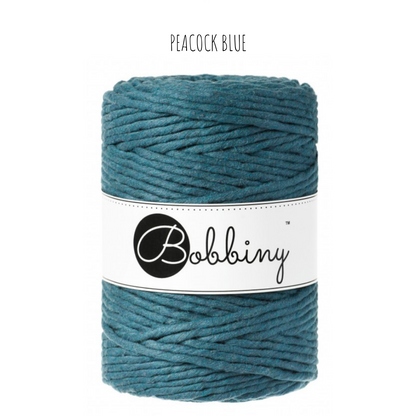Bobbiny macramé XXL 5 mm regular (rozčesatelná)