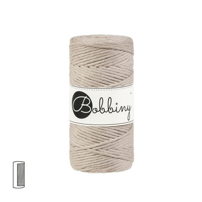 Bobbiny macramé 3PLY 3 mm regular (rozčesatelná)