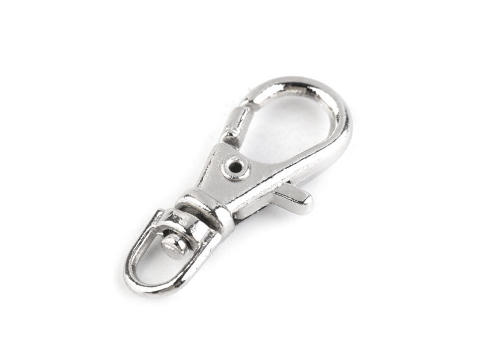 Kovové karabinky na malé klíčenky 4 mm (více variant)