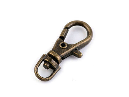 Kovové karabinky na malé klíčenky 4 mm (více variant)