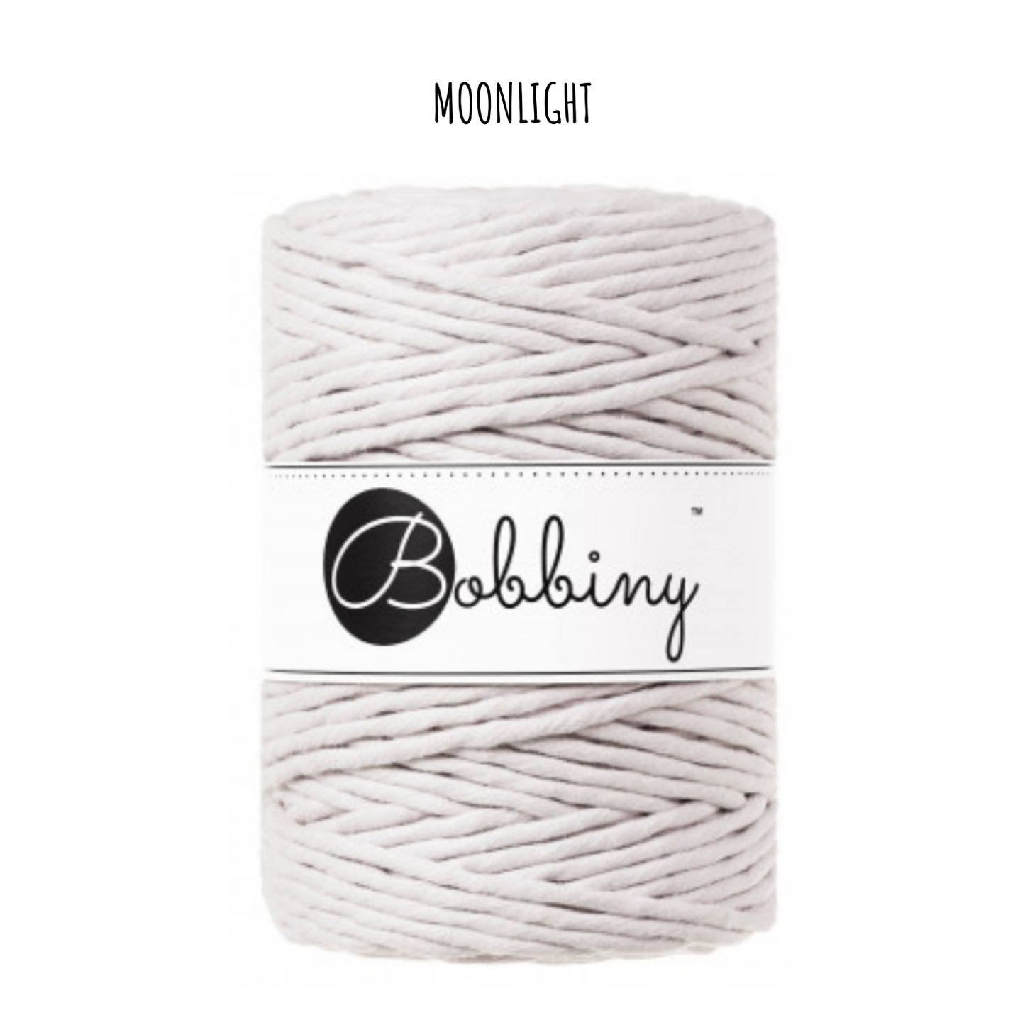 Bobbiny macramé XXL 5 mm regular (rozčesatelná)