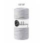 Bobbiny regular 3 mm Silver grey