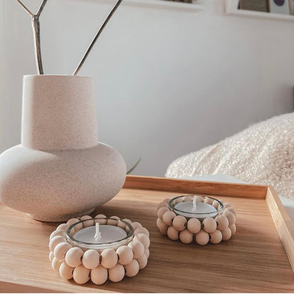 Dřevěné korálky hladké (více velikostí)