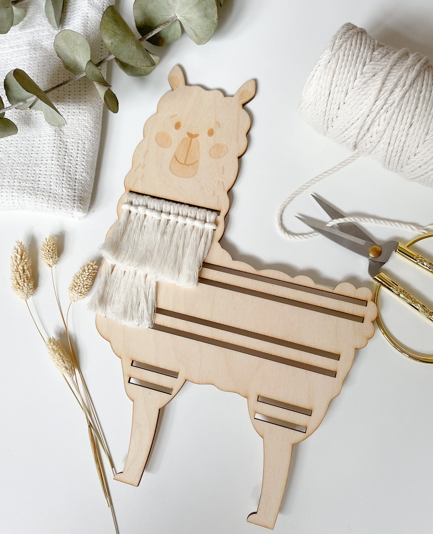 Kreativní sada - Macramé Lama