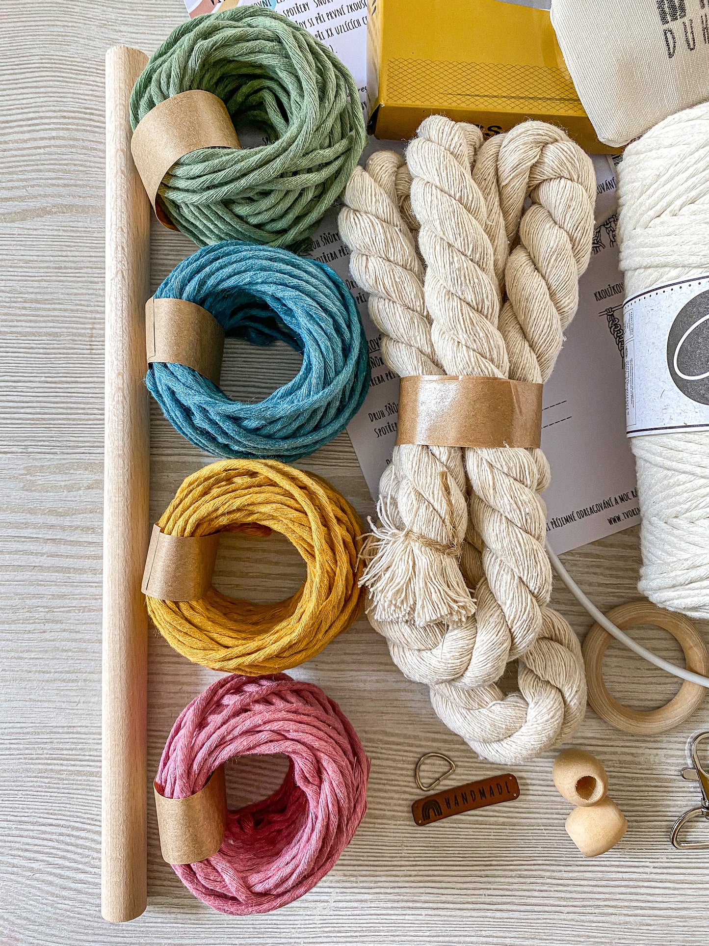 Macramé STARTOVACÍ BALÍČEK