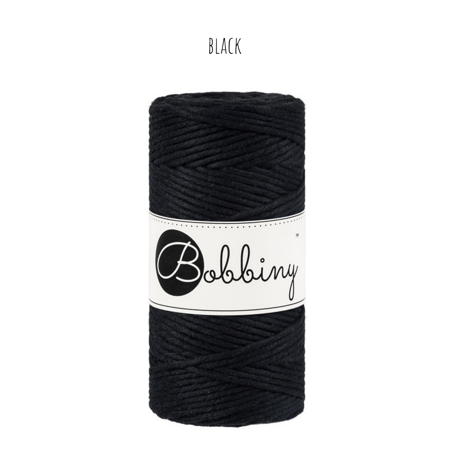 Klubíčko 10/20 m Bobbiny macramé 3 mm regular (rozčesatelná)