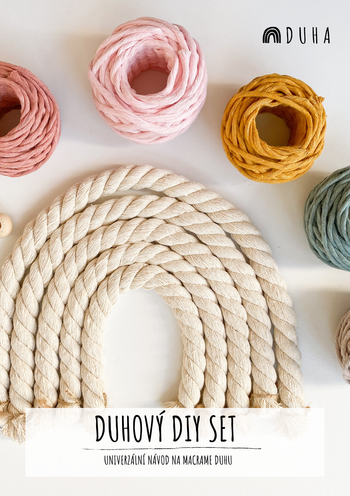 Návod na Macramé duhu (včetně video návodu) - PDF na e-mail